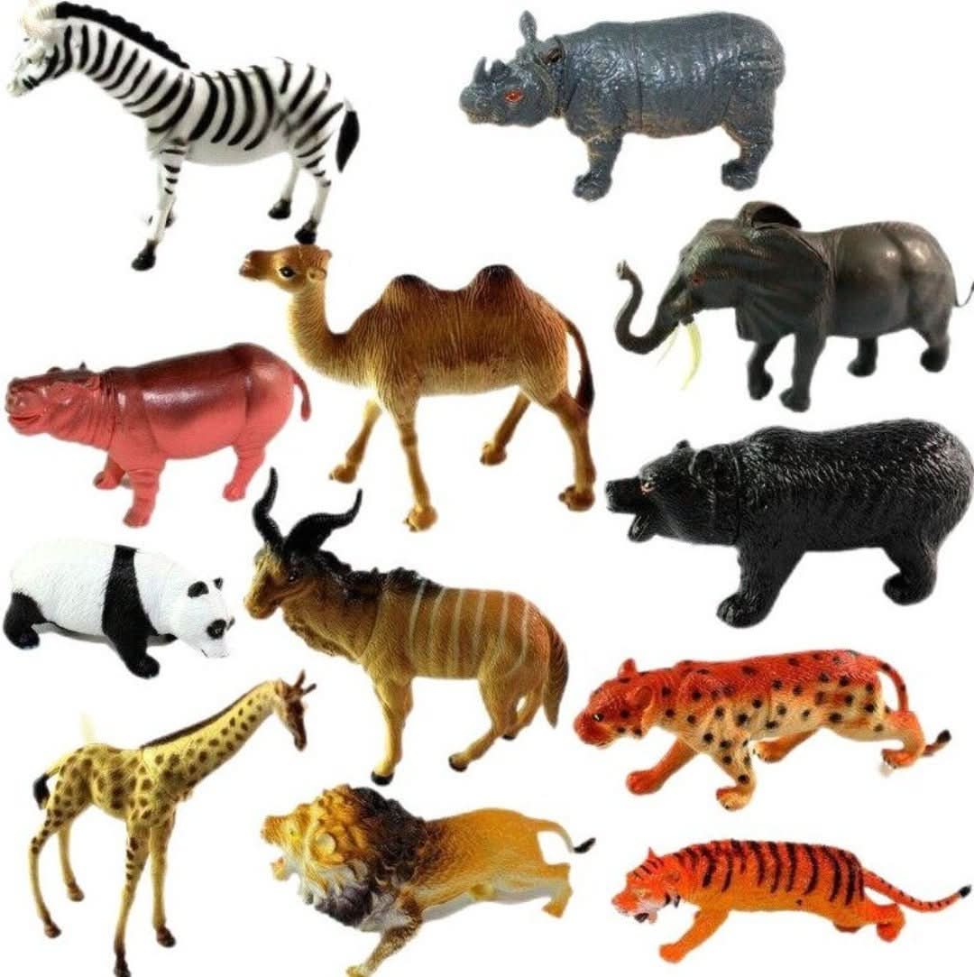 Kleiner Zoo | Hängelampe mit Glasschirm