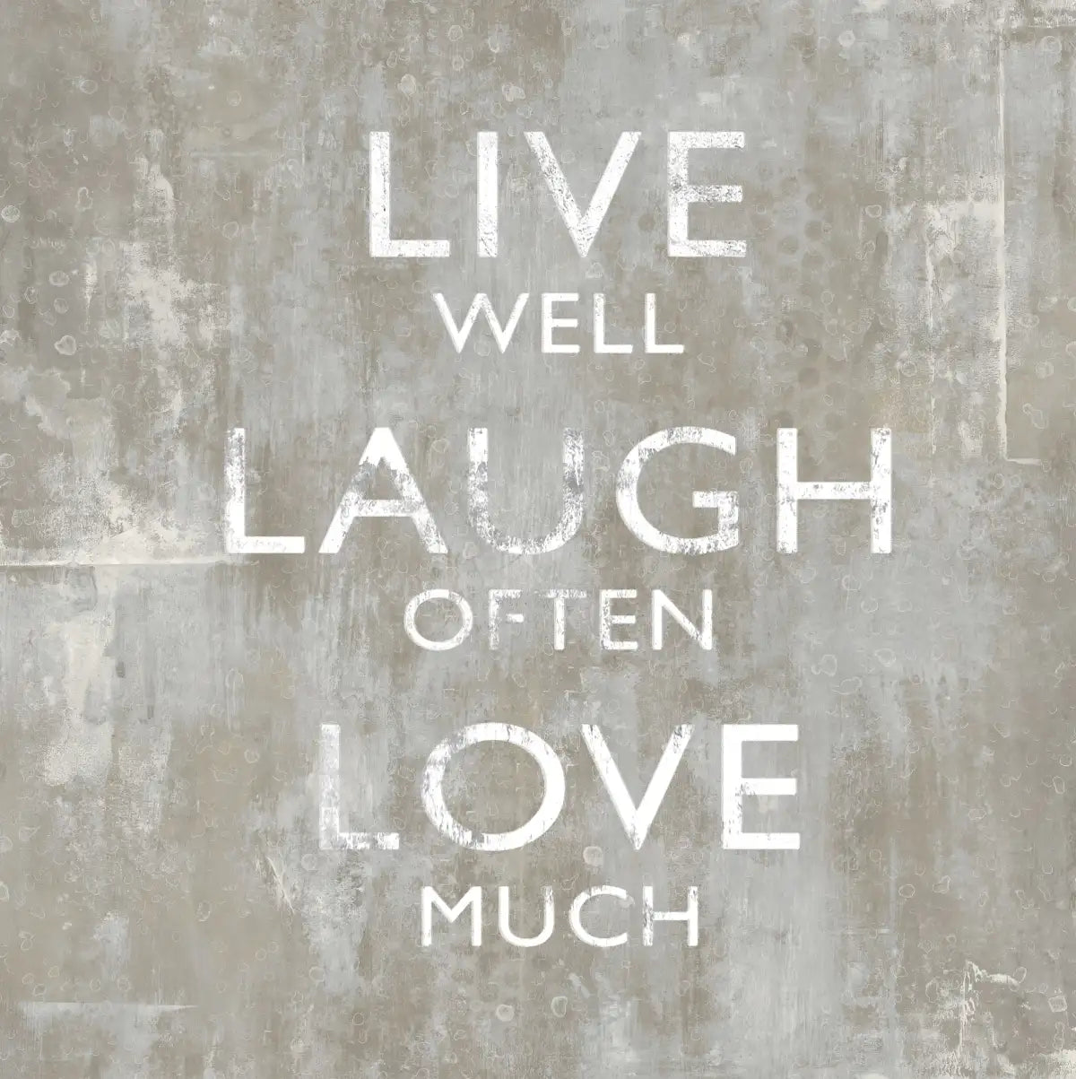 Frendorf | Live Well I Wandkunst