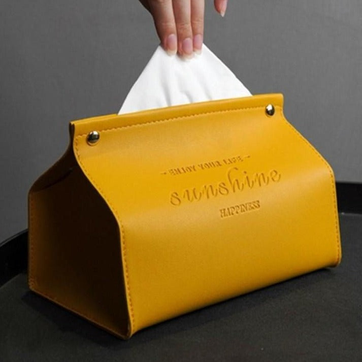Logan Kunstleder Taschentuchbox