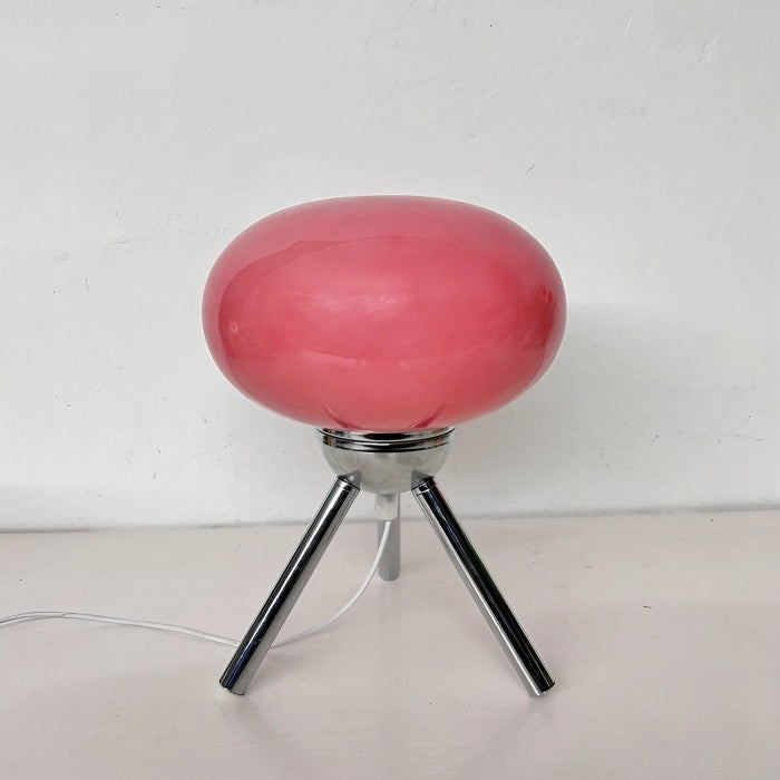 Frendorf | TripodGlow moderne Tischlampe aus Glas