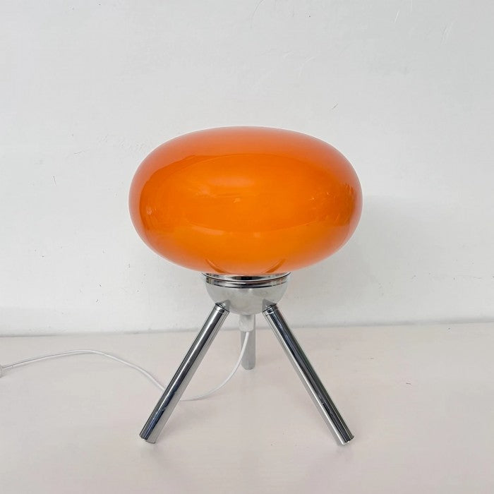 Frendorf | TripodGlow moderne Tischlampe aus Glas