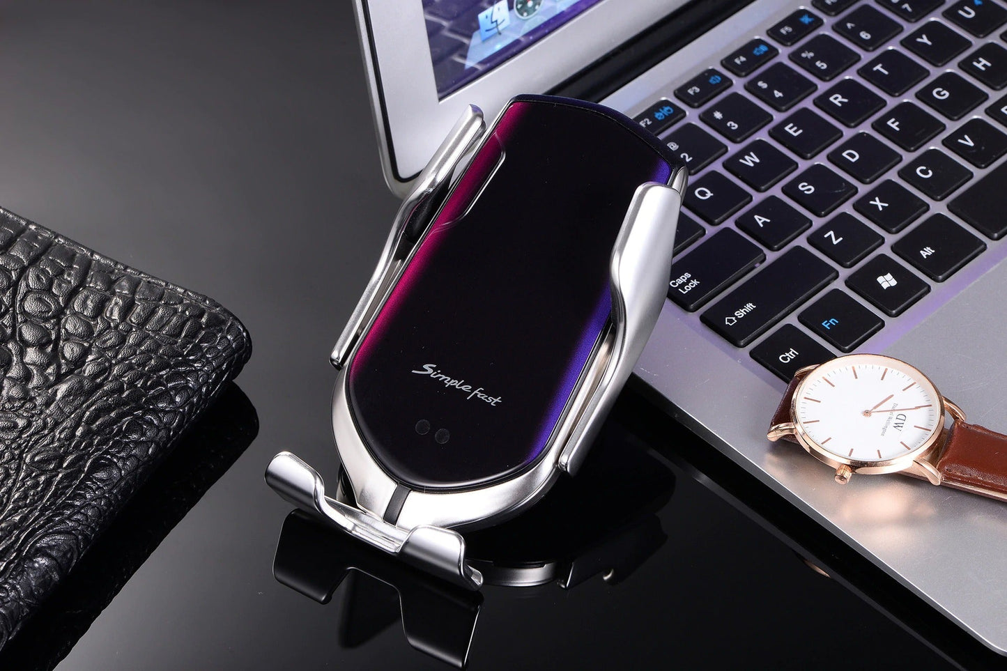 Frendorf | Automatischer Handyhalter mit kabellosem Ladegerät