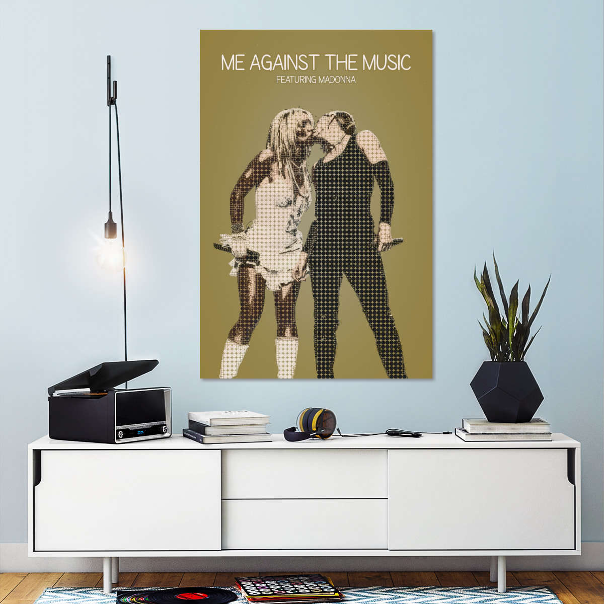 Frendorf | Me Against The Music Wandkunst