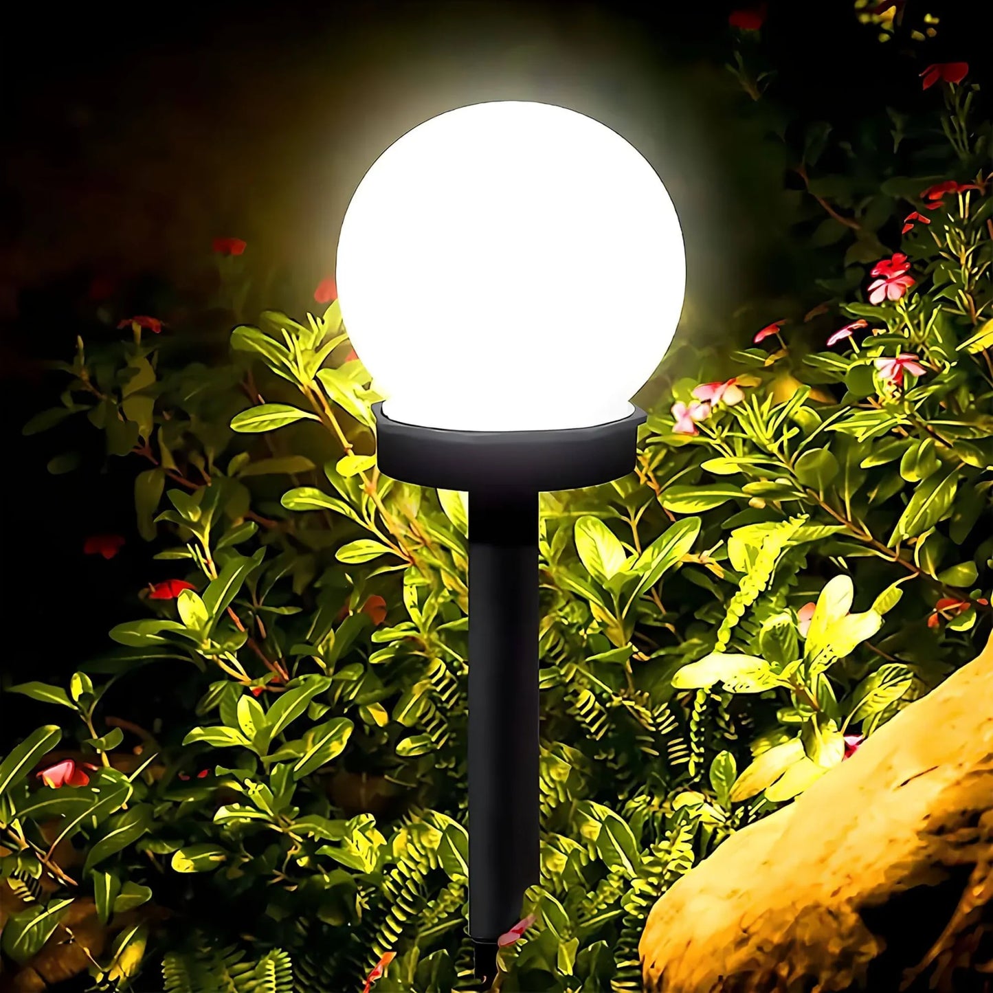 Solarbetriebene LED Außenleuchte