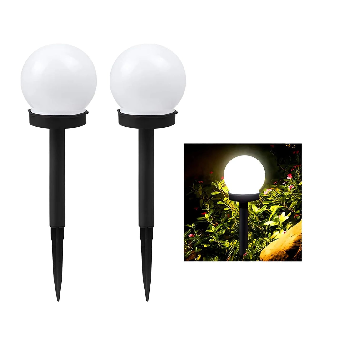 Solarbetriebene LED Außenleuchte