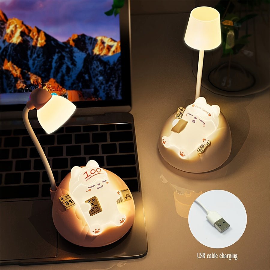 Frendorf | Lumikat - Soft Cat Light zum Laden über Usb, um Ihre Nacht zu beruhigen