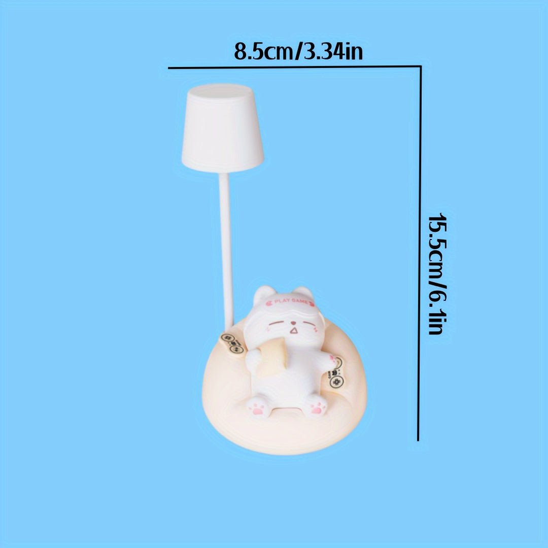Frendorf | Lumikat - Soft Cat Light zum Laden über Usb, um Ihre Nacht zu beruhigen