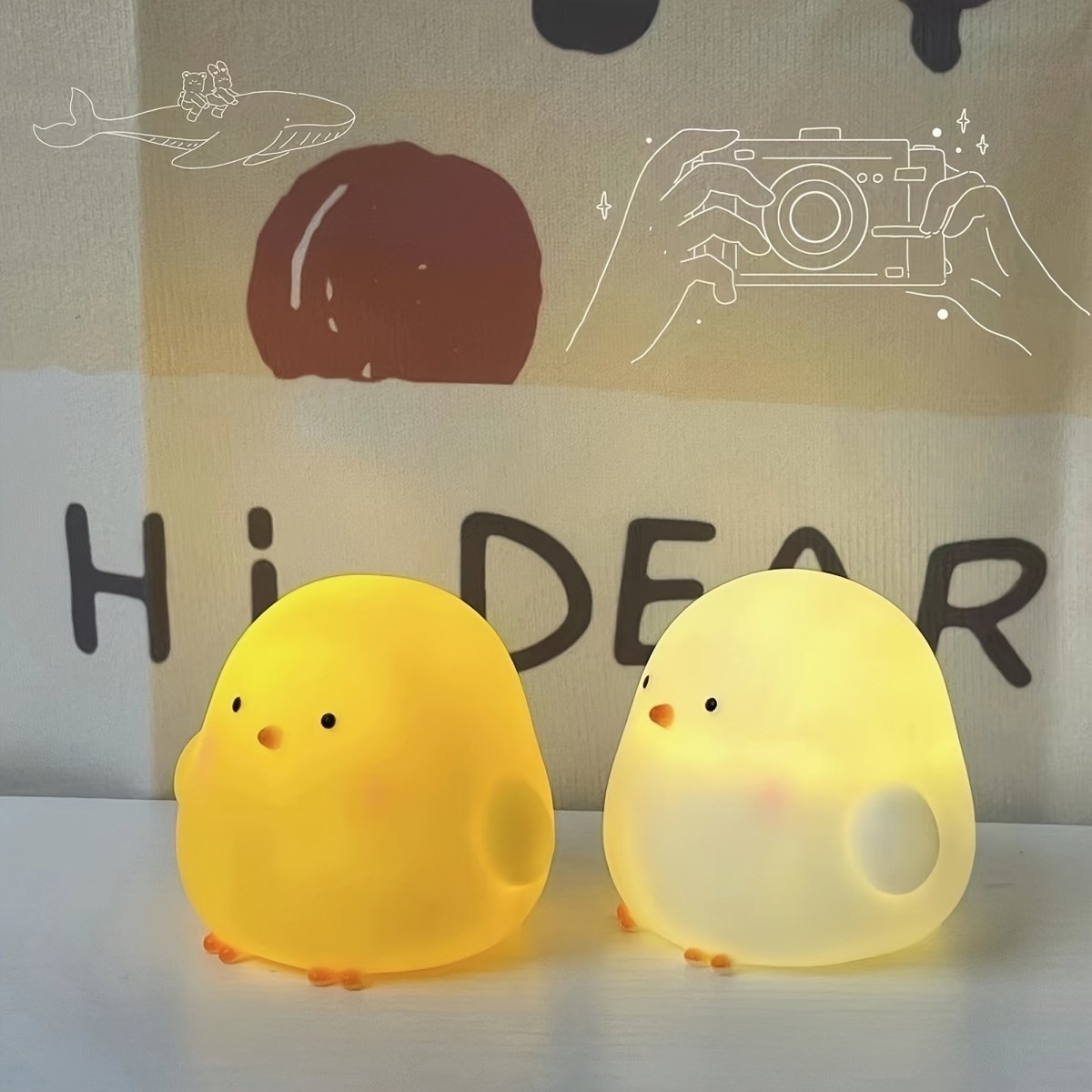 Frendorf | LED Kükenförmige Lampe für ein Sanftes und Beruhigendes Licht
