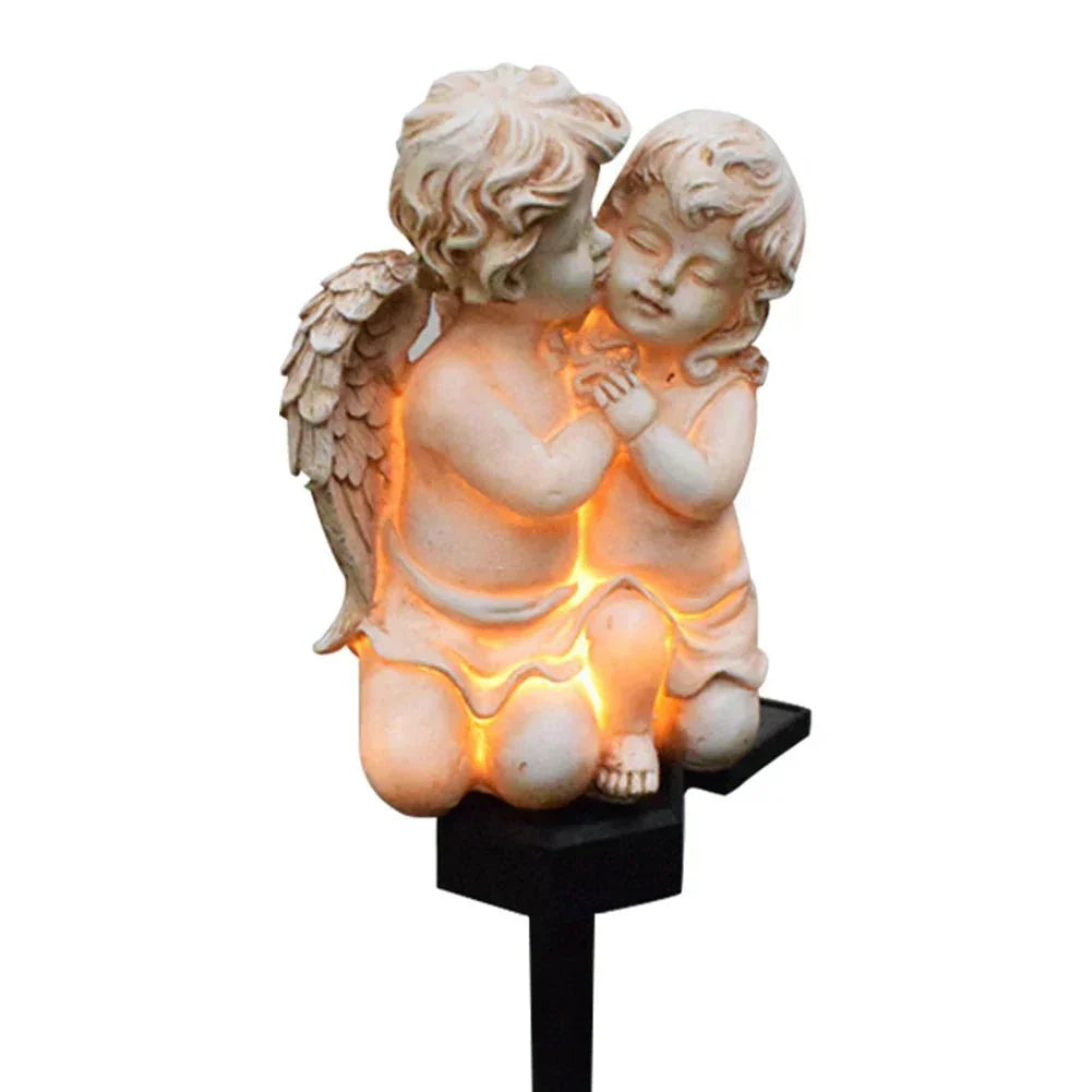 Frendorf | Die Luminaire: Die elegante Engel-Solarleuchte für Ihren Garten