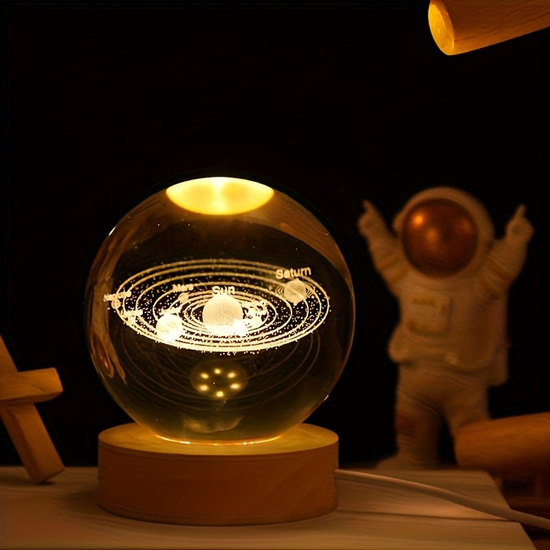 Frendorf | Tischlampe mit der Eleganz des Universums zu Hause