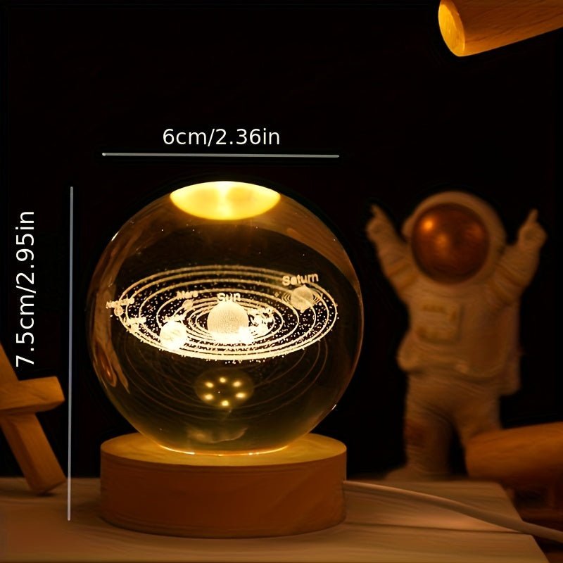 Frendorf | Tischlampe mit der Eleganz des Universums zu Hause
