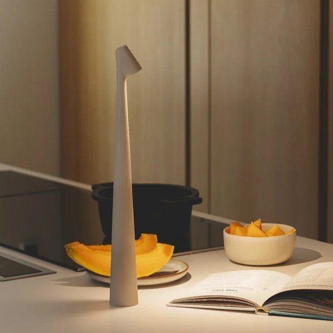 Kabellos aufladbare Nachttischlampe - Ohne Kabel