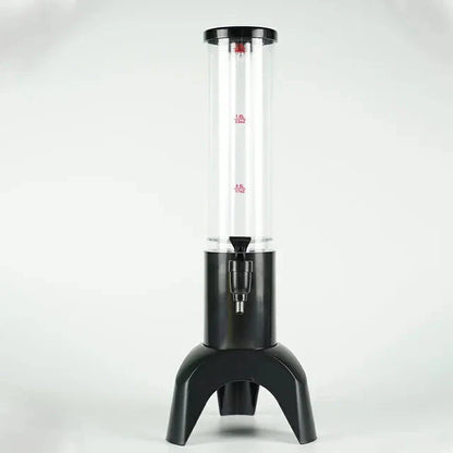 Leuchtender Bier Tower Getränkespender Bierfass Mimosa Tower mit Licht