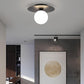 LumiNoble | Zeitlose Deckenleuchte mit goldenem LED-Kugeldesign