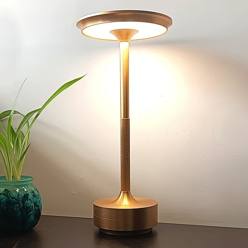 Frendorf | Lumitaf - Moderne Tischlampe mit Touch-Steuerung und Stimmungsbeleuchtung