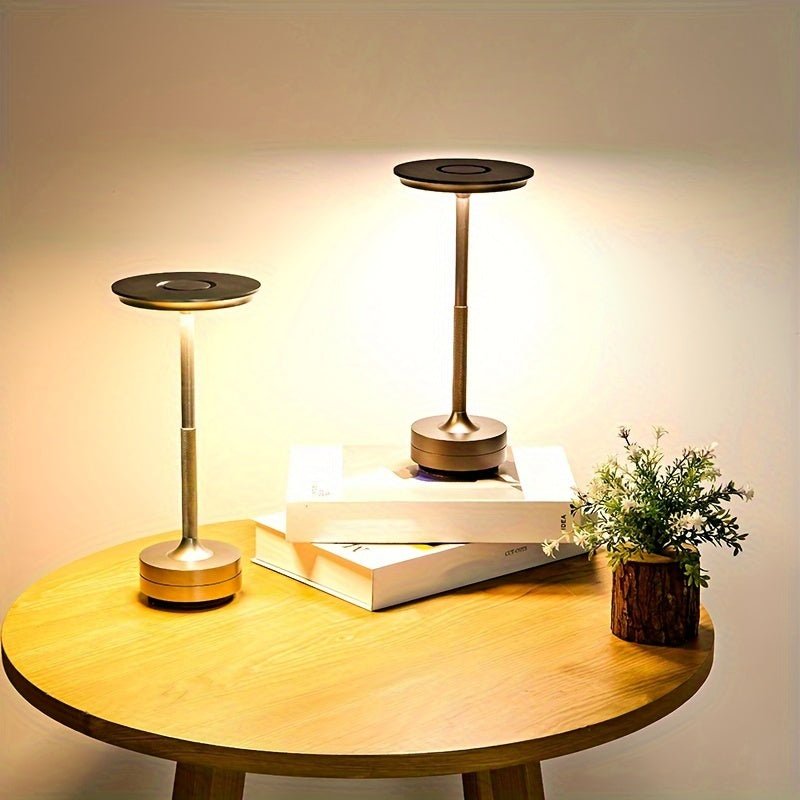 Frendorf | Lumitaf - Moderne Tischlampe mit Touch-Steuerung und Stimmungsbeleuchtung