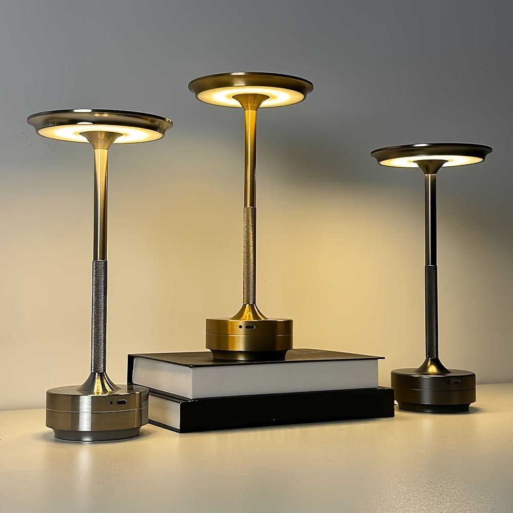 Frendorf | Lumitaf - Moderne Tischlampe mit Touch-Steuerung und Stimmungsbeleuchtung