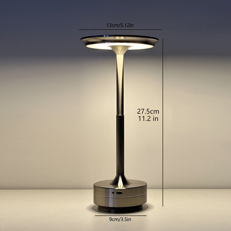 Frendorf | Lumitaf - Moderne Tischlampe mit Touch-Steuerung und Stimmungsbeleuchtung