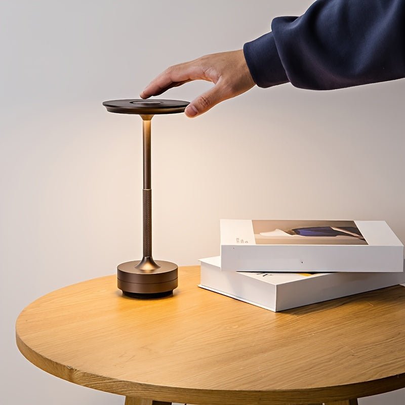 Frendorf | Lumitaf - Moderne Tischlampe mit Touch-Steuerung und Stimmungsbeleuchtung
