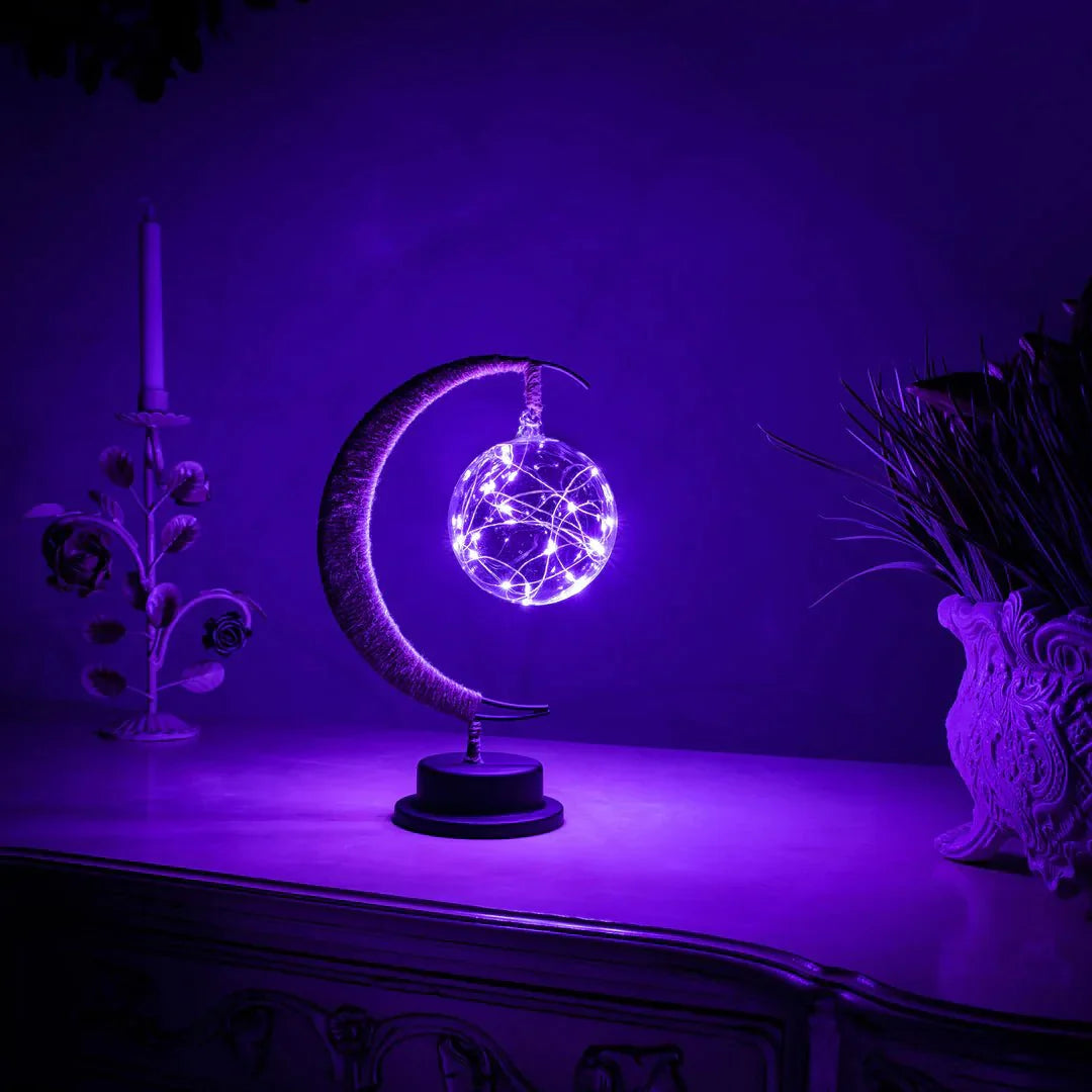 Frendorf | LunaLite Mondlampe | 3D LED Lampe in Mond-Design | Kabellos & Dimmer | Stimmungslicht für Zuhause