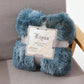 Luxuriöse Shaggy-Wurfdecke - Weiche lange Plüschbettdecke, flauschige Faux-Fur-Bettdecke für Betten, Couch und Sofa