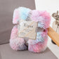 Luxuriöse Shaggy-Wurfdecke - Weiche lange Plüschbettdecke, flauschige Faux-Fur-Bettdecke für Betten, Couch und Sofa