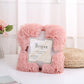 Luxuriöse Shaggy-Wurfdecke - Weiche lange Plüschbettdecke, flauschige Faux-Fur-Bettdecke für Betten, Couch und Sofa