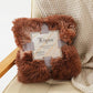 Luxuriöse Shaggy-Wurfdecke - Weiche lange Plüschbettdecke, flauschige Faux-Fur-Bettdecke für Betten, Couch und Sofa