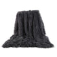 Luxuriöse Shaggy-Wurfdecke - Weiche lange Plüschbettdecke, flauschige Faux-Fur-Bettdecke für Betten, Couch und Sofa