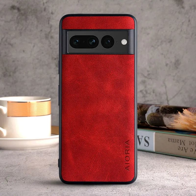 Frendorf | Luxuriöse Google Pixel 8/7/6-Hüllen aus Leder | Stoßfeste TPU-Schutz