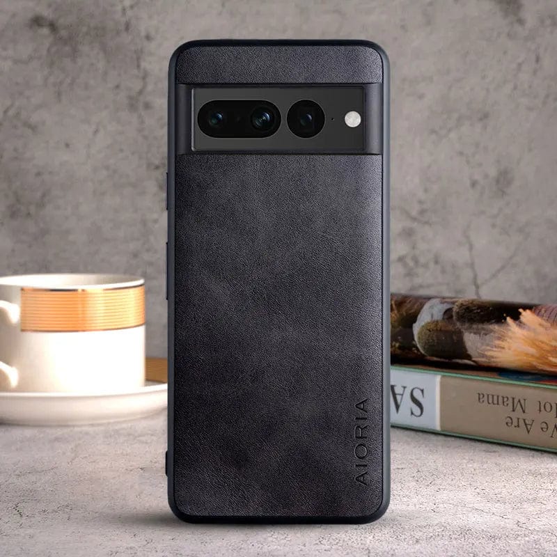 Frendorf | Luxuriöse Google Pixel 8/7/6-Hüllen aus Leder | Stoßfeste TPU-Schutz