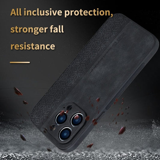 Frendorf | Stoßfeste Luxus-Lederhülle für iPhone 11/X/8/7