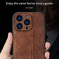 Frendorf | Stoßfeste Luxus-Lederhülle für iPhone 11/X/8/7