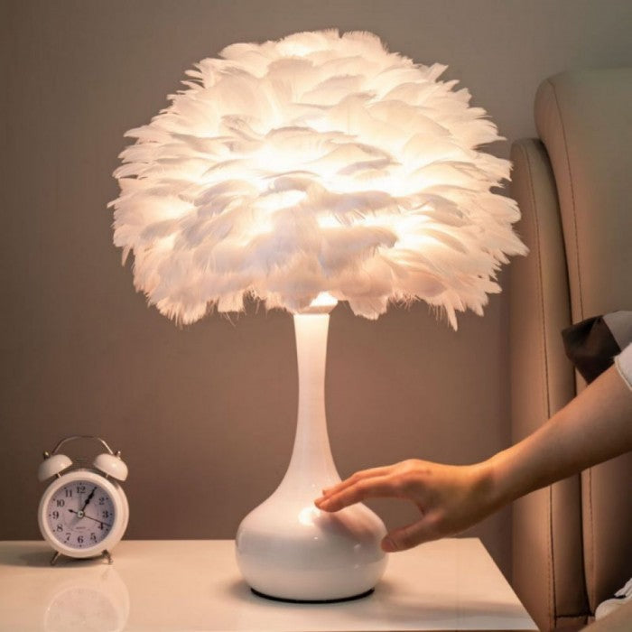 Frendorf | SoftAura - Naturinspirierte Tischlampe aus Holz