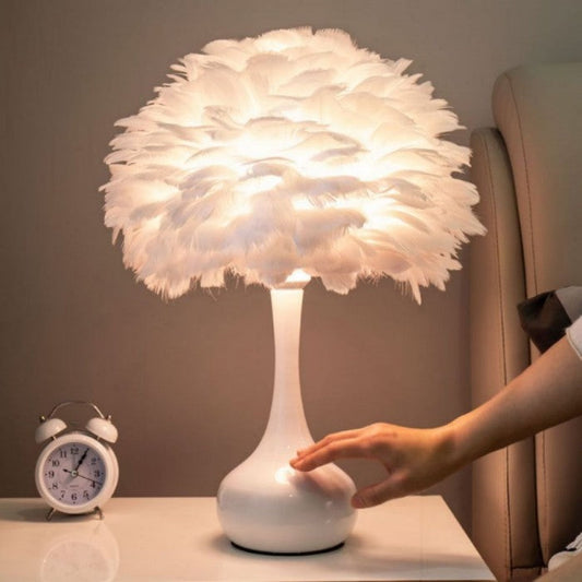 Frendorf | SoftAura - Naturinspirierte Tischlampe aus Holz