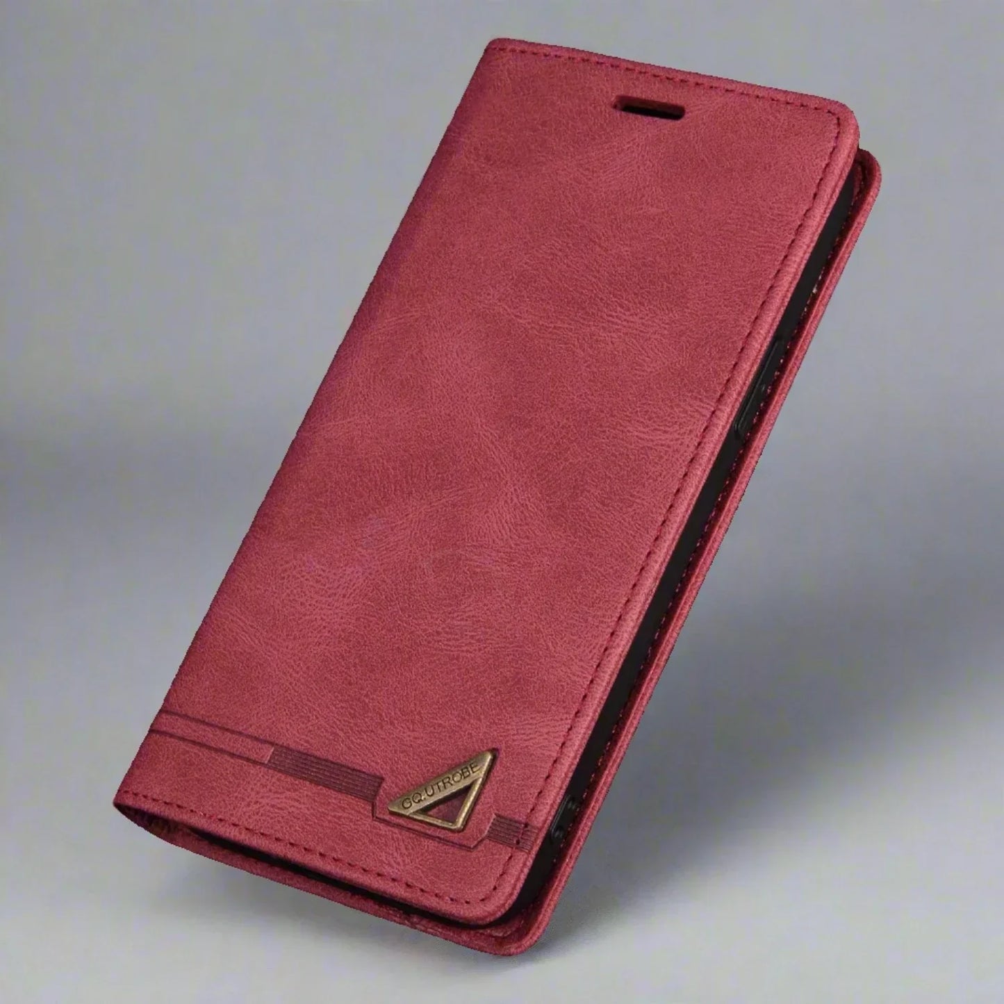 Frendorf | RFID Blockierende Magnetische iPhone Leder Flip Cover Geldbörse Hülle