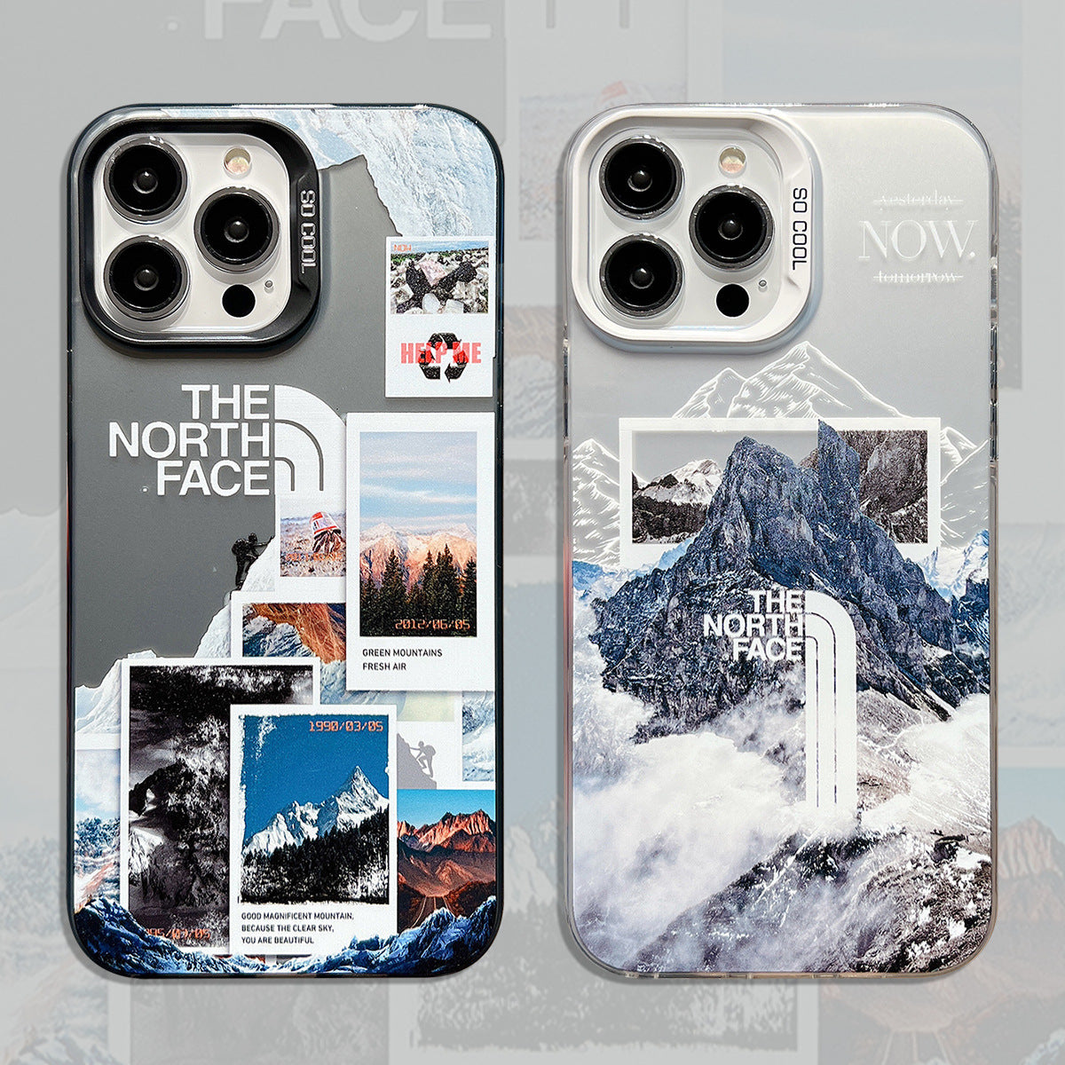 Frendorf | Galvanik Buchstaben Schnee Berg Telefon Fall Für iPhone