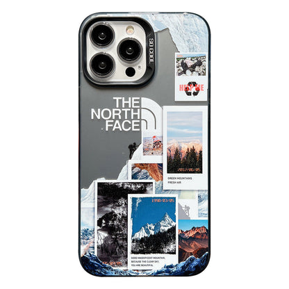 Frendorf | Galvanik Buchstaben Schnee Berg Telefon Fall Für iPhone