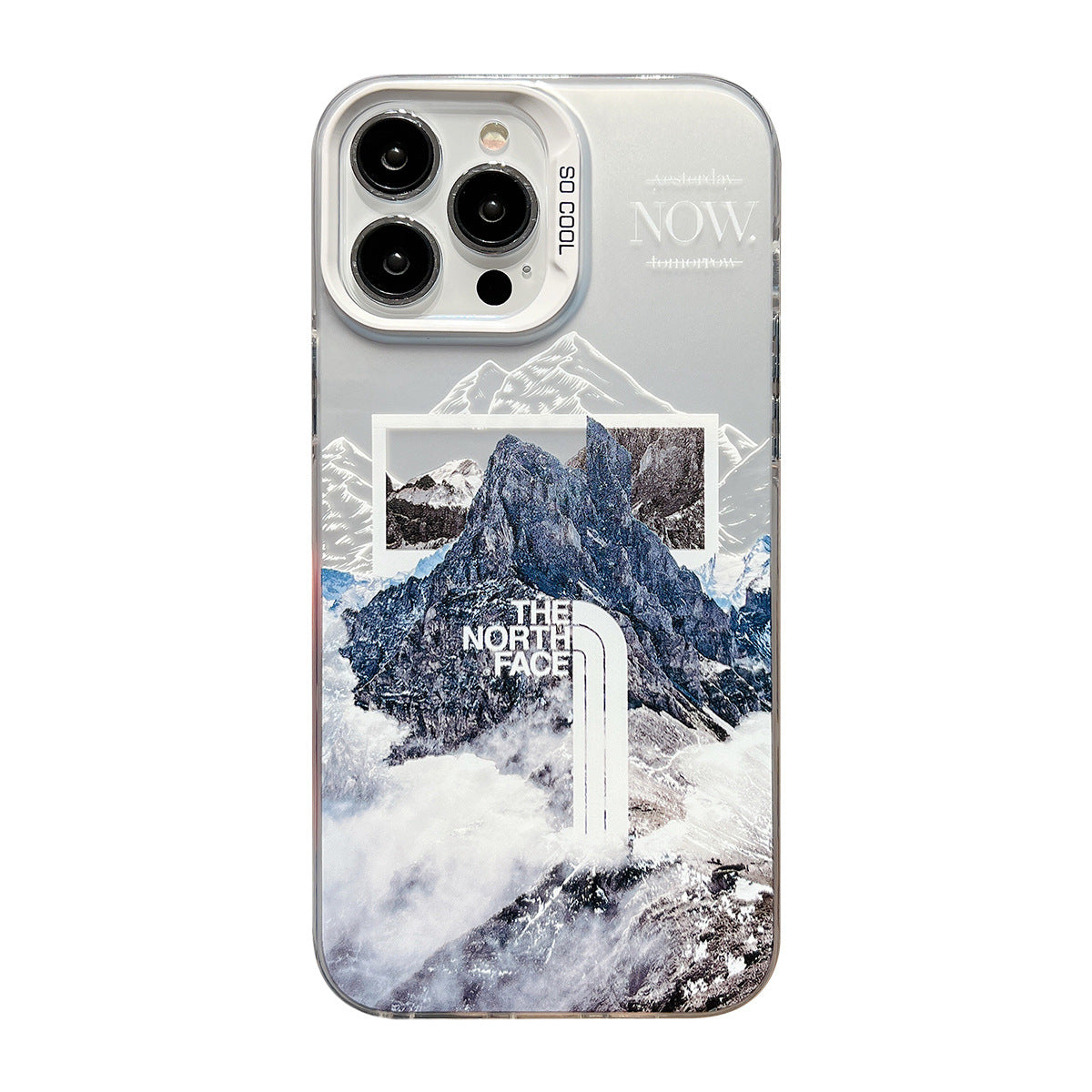 Frendorf | Galvanik Buchstaben Schnee Berg Telefon Fall Für iPhone