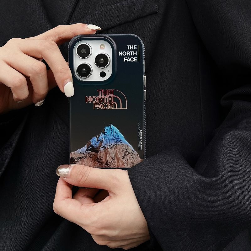 Frendorf | Galvanik Buchstaben Schnee Berg Telefon Fall Für iPhone