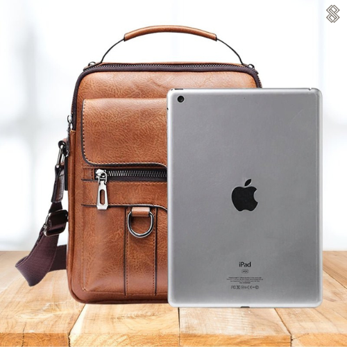 Frendorf | LeatherLux Elegante Lederschultertasche | Hochwertiges Design | Praktisch & Stilvoll für Alltag & Büro