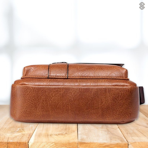 Frendorf | LeatherLux Elegante Lederschultertasche | Hochwertiges Design | Praktisch & Stilvoll für Alltag & Büro