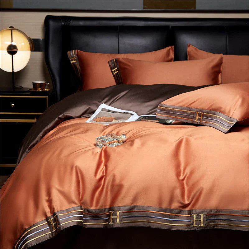 Frendorf | Luxe Satin Bettwäsche 4-Teiliges Set - OpulenceSleep