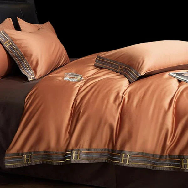 Frendorf | Luxe Satin Bettwäsche 4-Teiliges Set - OpulenceSleep