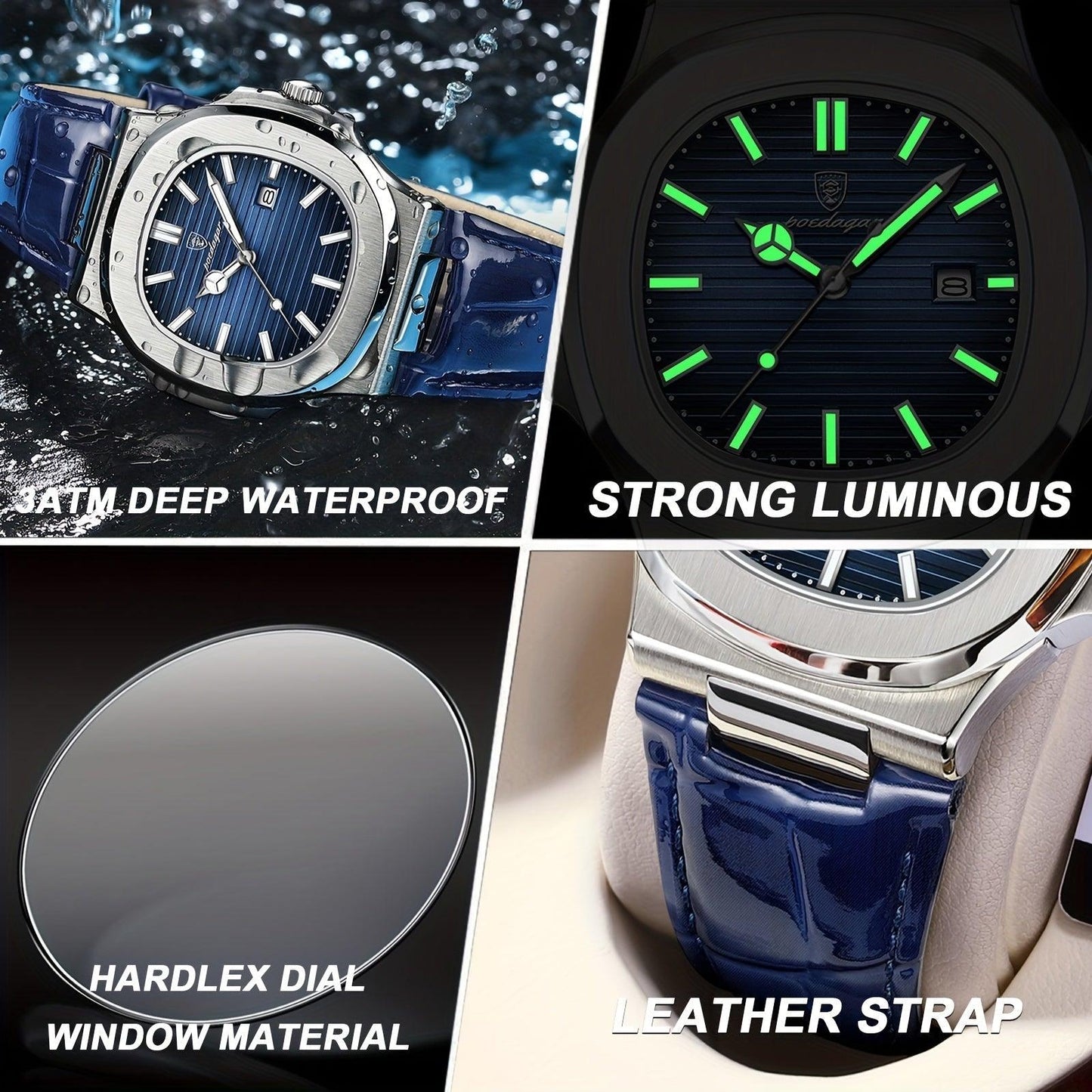 Frendorf | Luxe Herrenarmbanduhr - Tempus