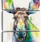 Frendorf | Majestätische Elch Aquarell Wandkunst