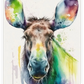 Frendorf | Majestätische Elch Aquarell Wandkunst