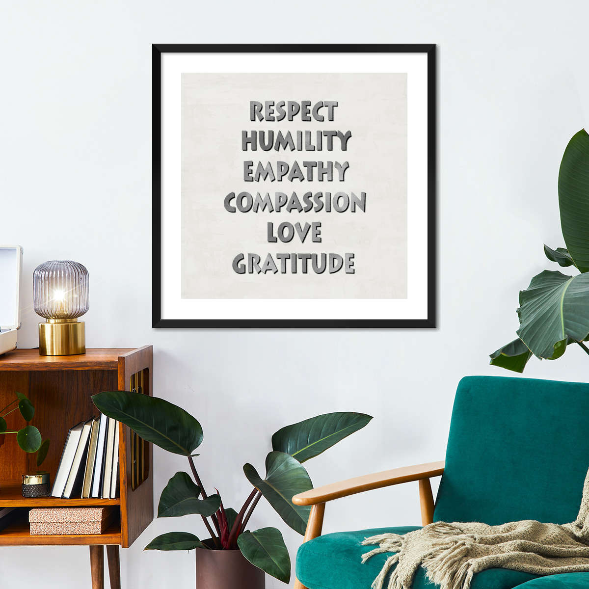 Frendorf | Respekt Demut Empathie Wandkunst