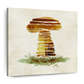 Frendorf | Gebürstete Pilz-Wandkunst