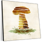 Frendorf | Gebürstete Pilz-Wandkunst